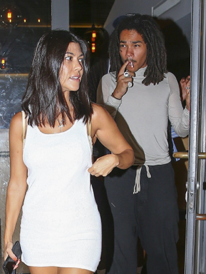 Luka Sabbat Kourtney Kardashian