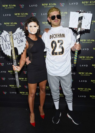 Melanie Brown, Gary Madatyan
Heidi Klum's Halloween Party 2018, New York, USA - 31 Oct 2018