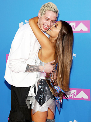 Pete Davidson and Ariana Grande
