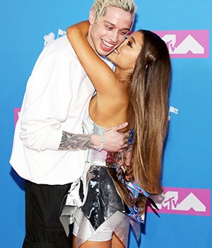 Pete Davidson and Ariana Grande