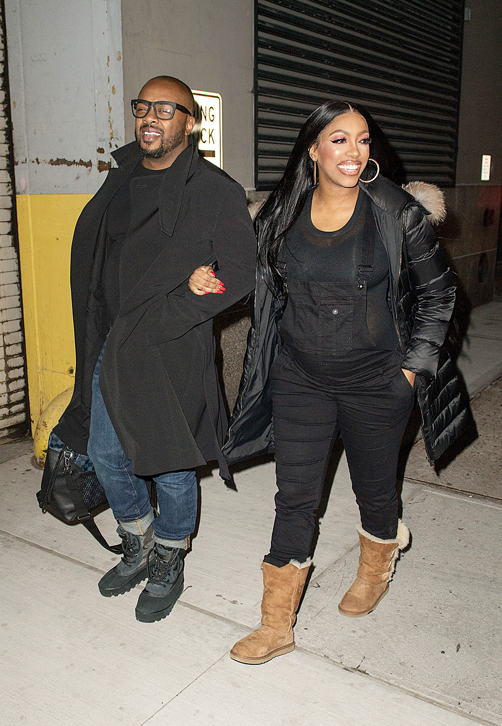 Porsha Williams Showing off her Baby Bump in NYC