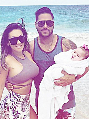 Ronnie Ortiz-Magro & Jen Harley At The Situation Wedding