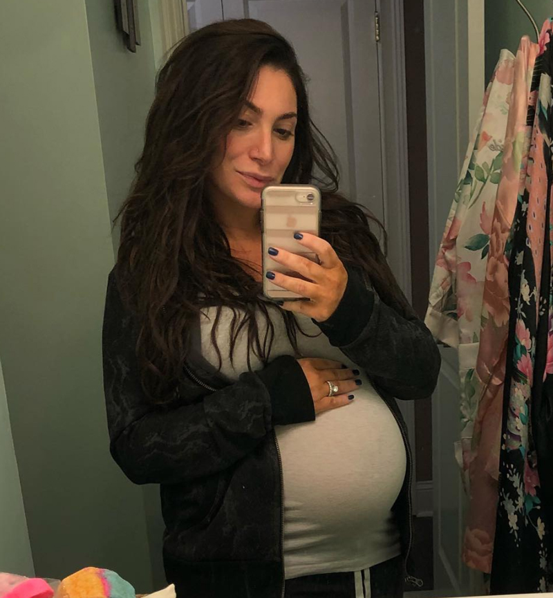 Deena Cortese Baby Bump