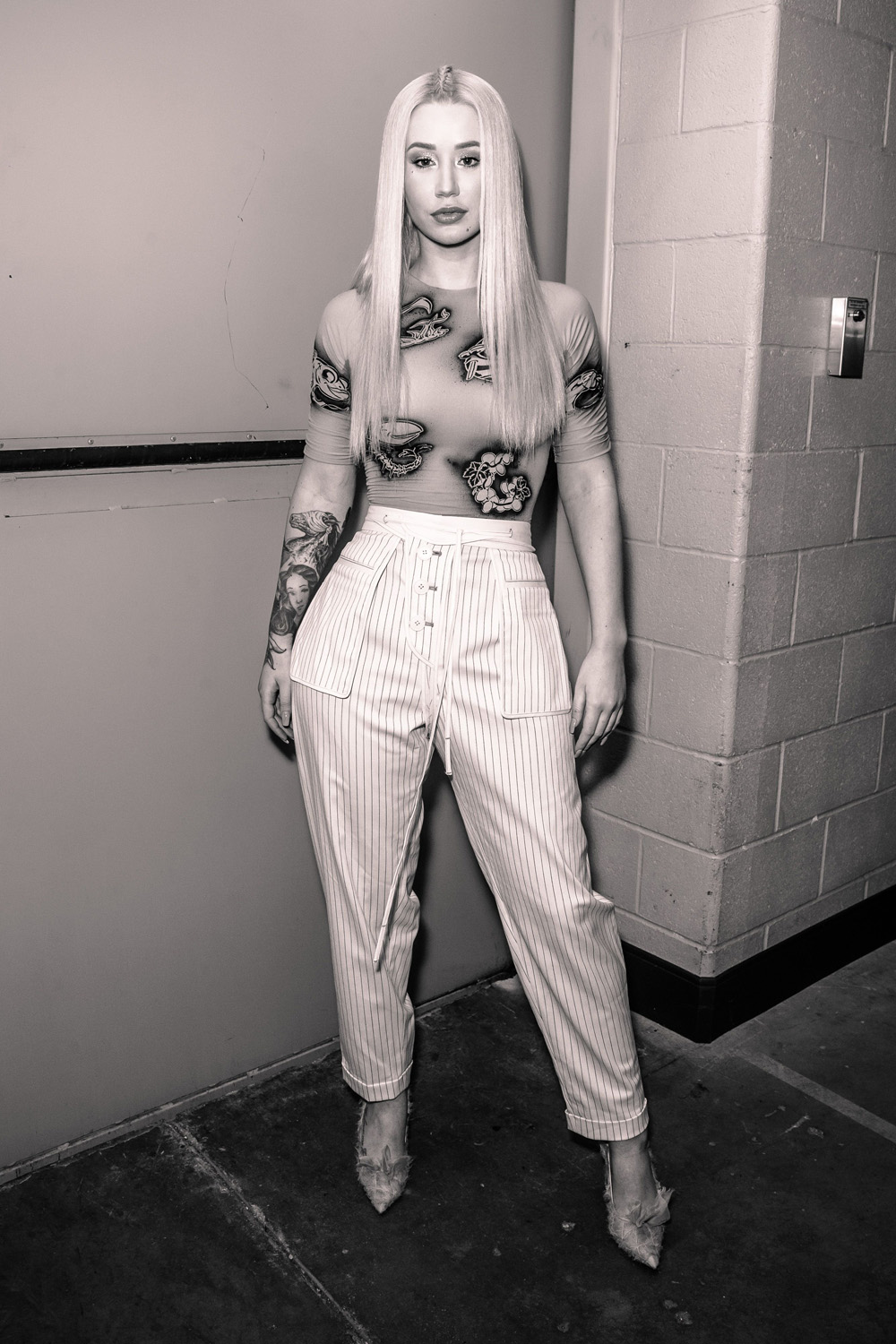 Iggy AzaleaiHeartRadio Music Festival, Backstage, Las Vegas, USA - 21 Sep 2018