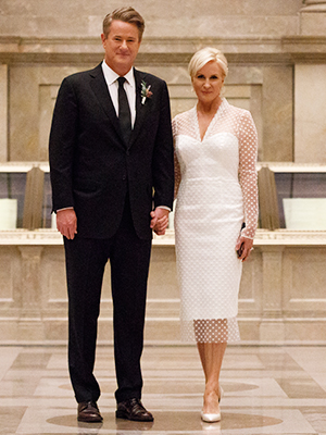 Mika Brzezinski & Joe Scarborough Wedding