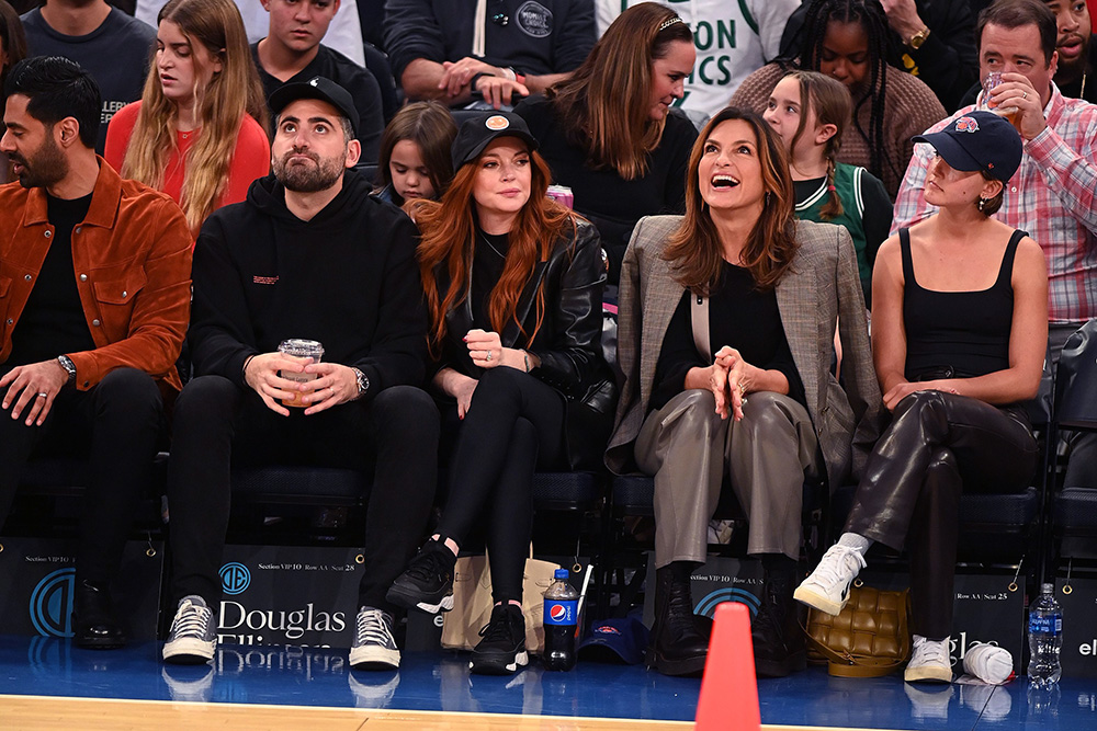 Celebrities attend Boston Celtics v New York Knicks game, New York, USA - 05 Nov 2022