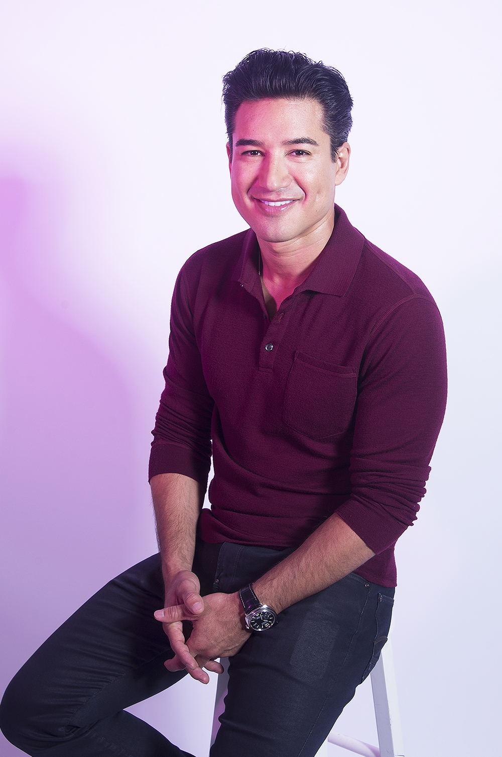 Mario Lopez at HollywoodLife