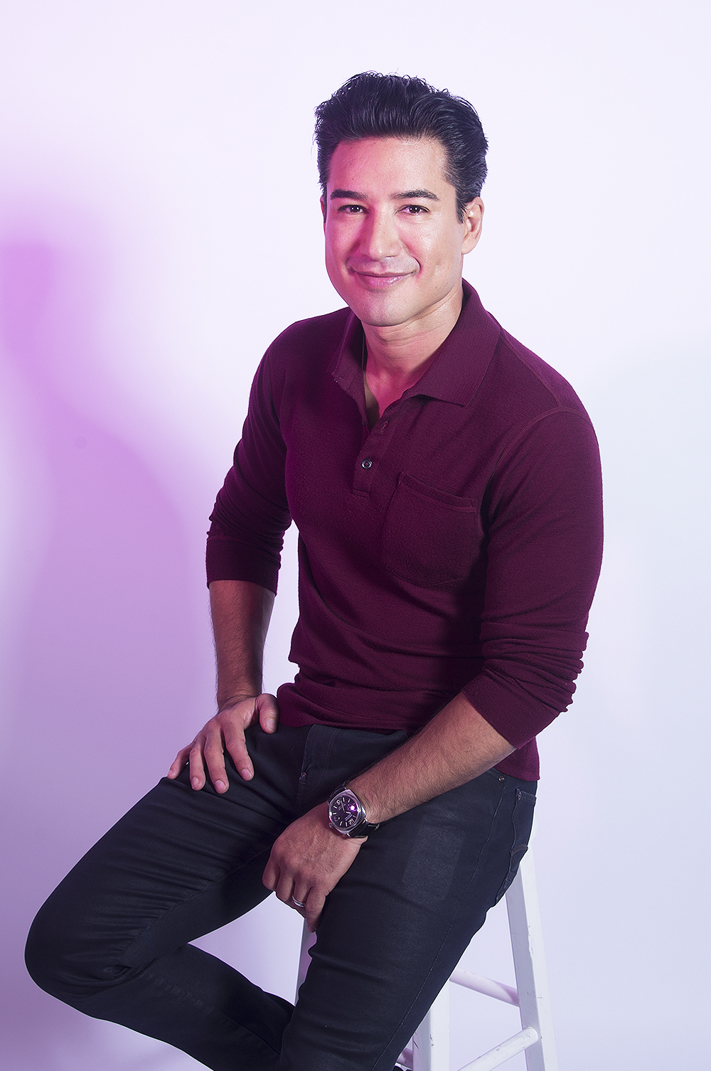 Mario Lopez at HollywoodLife