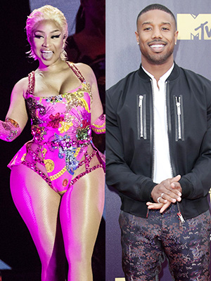 Nicki Minaj Michael B. Jordan