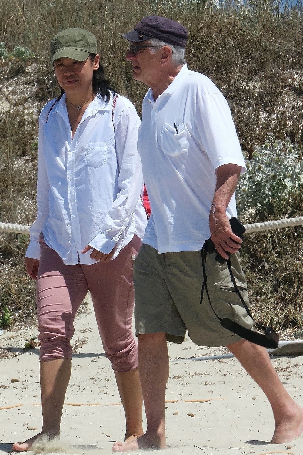 *EXCLUSIVE* Robert De Niro and his rumoured girlfriend Tiffany Chen enjoy a summer break in Formentera