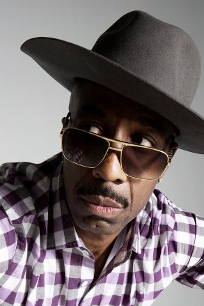 Comedian JB Smoove poses for pictures for his latest collaboration.