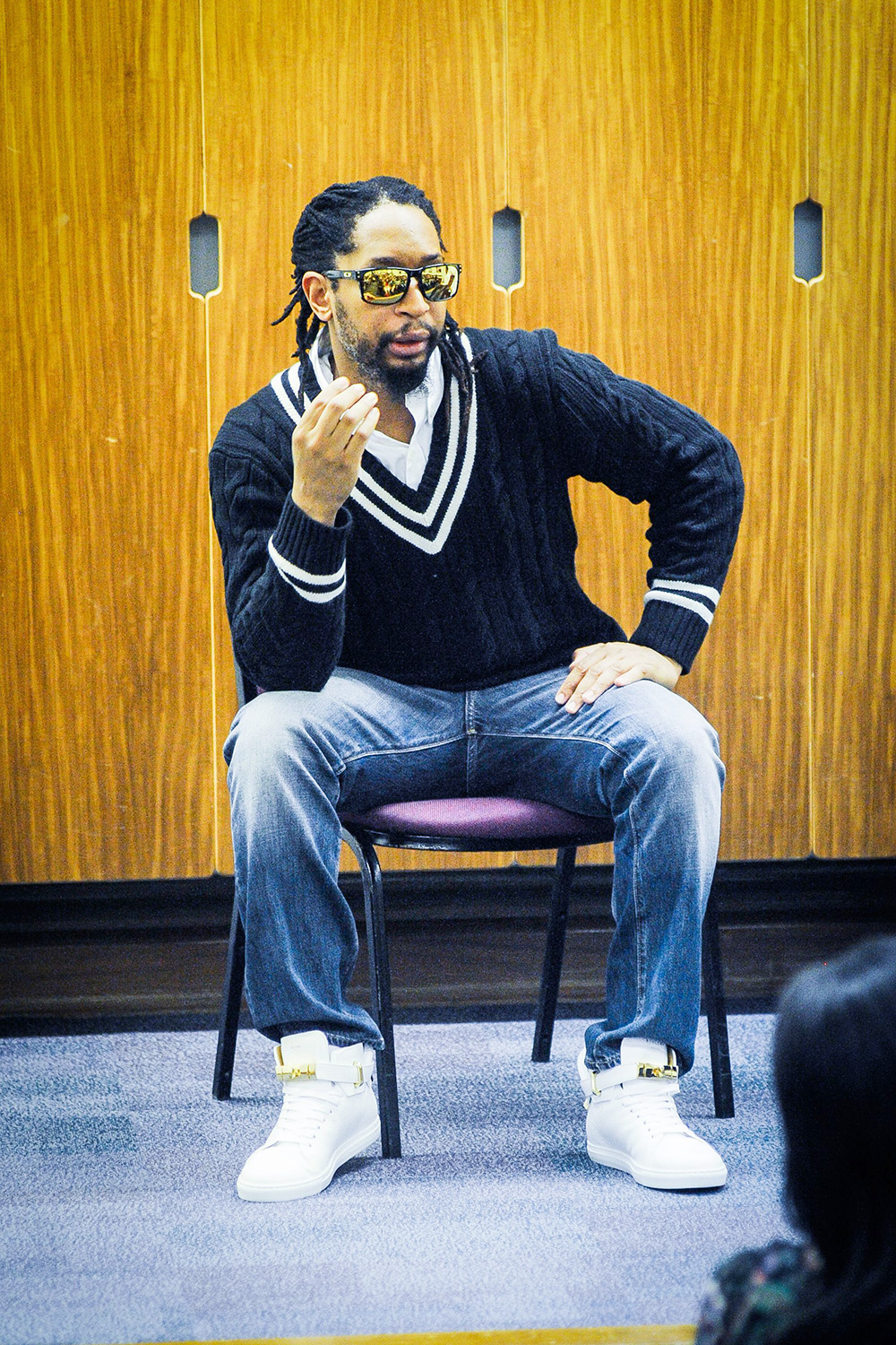 Lil Jon at the Oxford Union, Britain - 11 May 2015