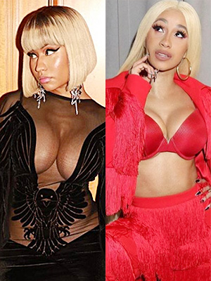 nicki minaj cardi b