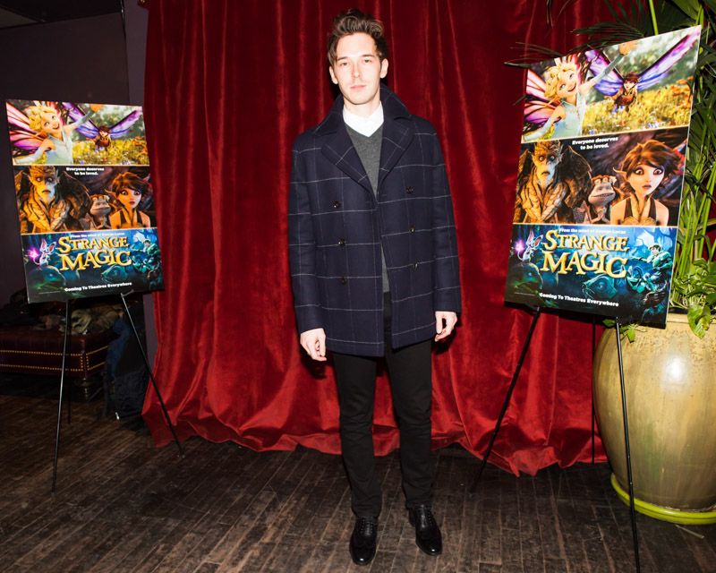 Sam Palladio
'Strange Magic' film screening, New York, America - 17 Jan 2015