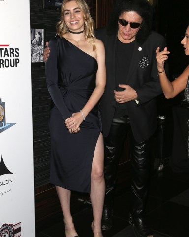 Sophie Simmons, Gene Simmons
Los Angeles Police Memorial Foundation Celebrity Poker Tournament, Los Angeles, USA - 10 Nov 2018