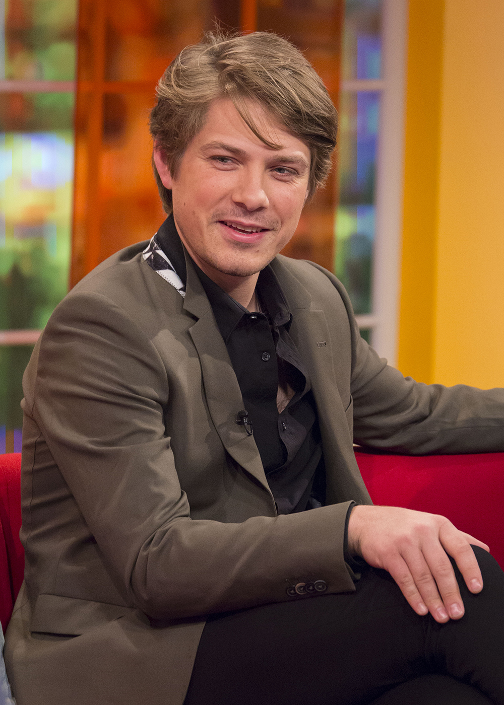 Editorial use onlyMandatory Credit: Photo by Ken McKay/REX/Shutterstock (2598914l)Taylor Hanson'Daybreak' TV Programme, London, Britain - 03 Jul 2013