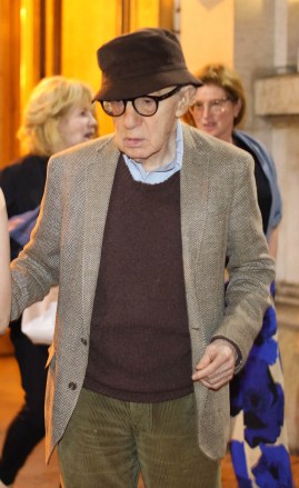 Woody Allen signs an autograph during a walk with his wife Soon-Yi Previn in Paris, France on October 27, 2022. The American director is in Paris for the shooting of his first French film 'Wasp22'. Photo by ABACAPRESS.COM

Pictured: Woody Allen
Ref: SPL5498148 271022 NON-EXCLUSIVE
Picture by: AbacaPress / SplashNews.com

Splash News and Pictures
USA: +1 310-525-5808
London: +44 (0)20 8126 1009
Berlin: +49 175 3764 166
photodesk@splashnews.com

United Arab Emirates Rights, Australia Rights, Bahrain Rights, Canada Rights, Greece Rights, India Rights, Israel Rights, South Korea Rights, New Zealand Rights, Qatar Rights, Saudi Arabia Rights, Singapore Rights, Thailand Rights, Taiwan Rights, United Kingdom Rights, United States of America Rights