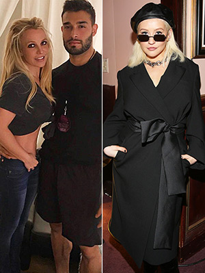 Britney Spears Boyfriend Christina Aguilera