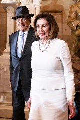 House Speaker Nancy Pelosi (L) and husband Paul Pelosi (R) during the unveiling of a portrait of Speaker Pelosi at the US Capitol, Washington, DC, USA, 14 December 2022. Leader Pelosi is standing down from Democratic Party Leadership after two terms as House Speaker.
Unveiling of portrait of House Speaker Nancy Pelosi, Washington Dc, USA - 14 Dec 2022