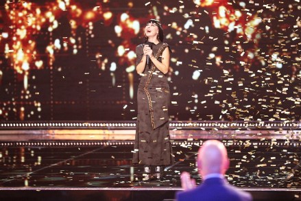 AMERICA'S GOT TALENT: THE CHAMPIONS -- "The Champions Five" Episode 105 -- Pictured: Kseniya Simonova -- (Photo by: Jordin Althaus/NBC)