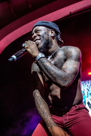 Burna Boy (Damini Ogulu)
Burna Boy in concert at o2 Academy Brixton, London, UK - 07 Oct 2018