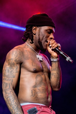 Burna Boy (Damini Ogulu)
Burna Boy in concert at o2 Academy Brixton, London, UK - 07 Oct 2018