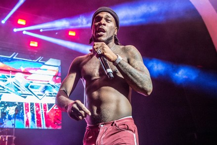 Burna Boy (Damini Ogulu)
Burna Boy in concert at o2 Academy Brixton, London, UK - 07 Oct 2018