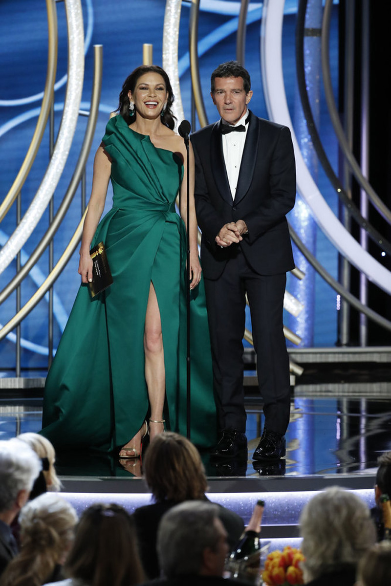 Catherine Zeta-Jones Antonio Banderas Golden Globes