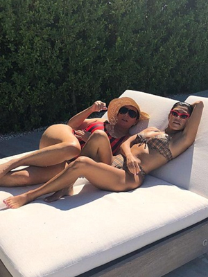 kourtney kardashian kris jenner