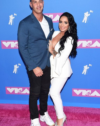 Chris Larangeira, Angelina Pivarnick2018 MTV Video Music Awards - Arrivals, New York, USA - 20 Aug 2018