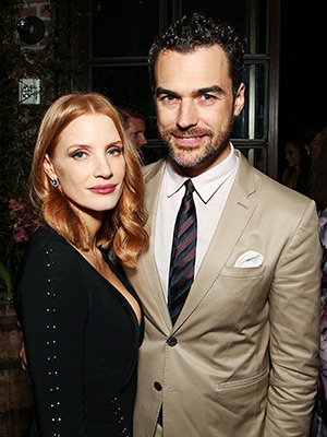 jessica chastain daughter first pic