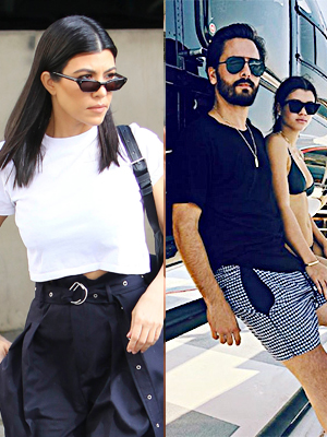 Kourtney Kardashian, Scott Disick And Sofia Richie