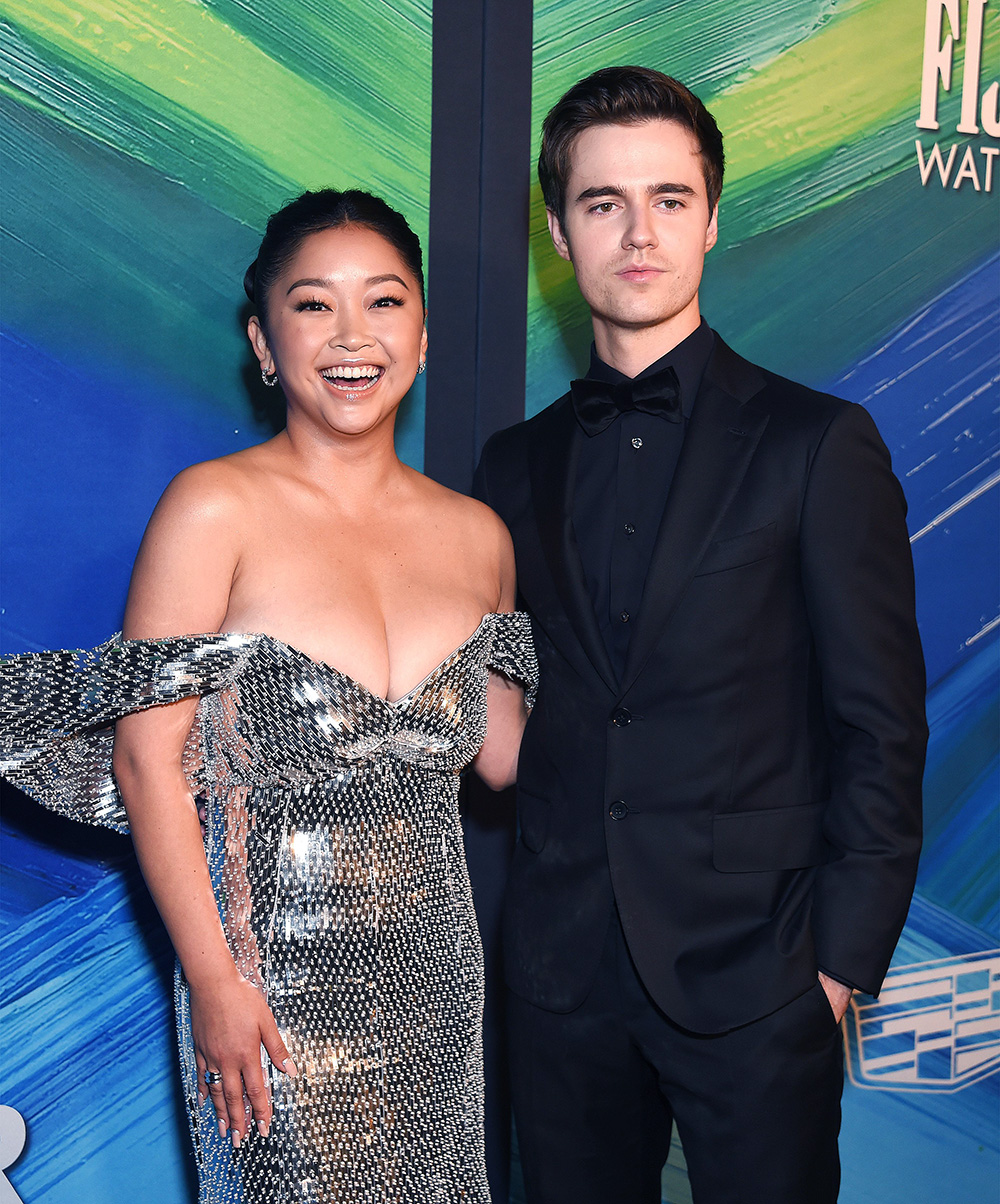 Lana Condor and boyfriend Anthony De La Torre
amfAR Gala, Arrivals, Los Angeles, USA - 04 Nov 2021