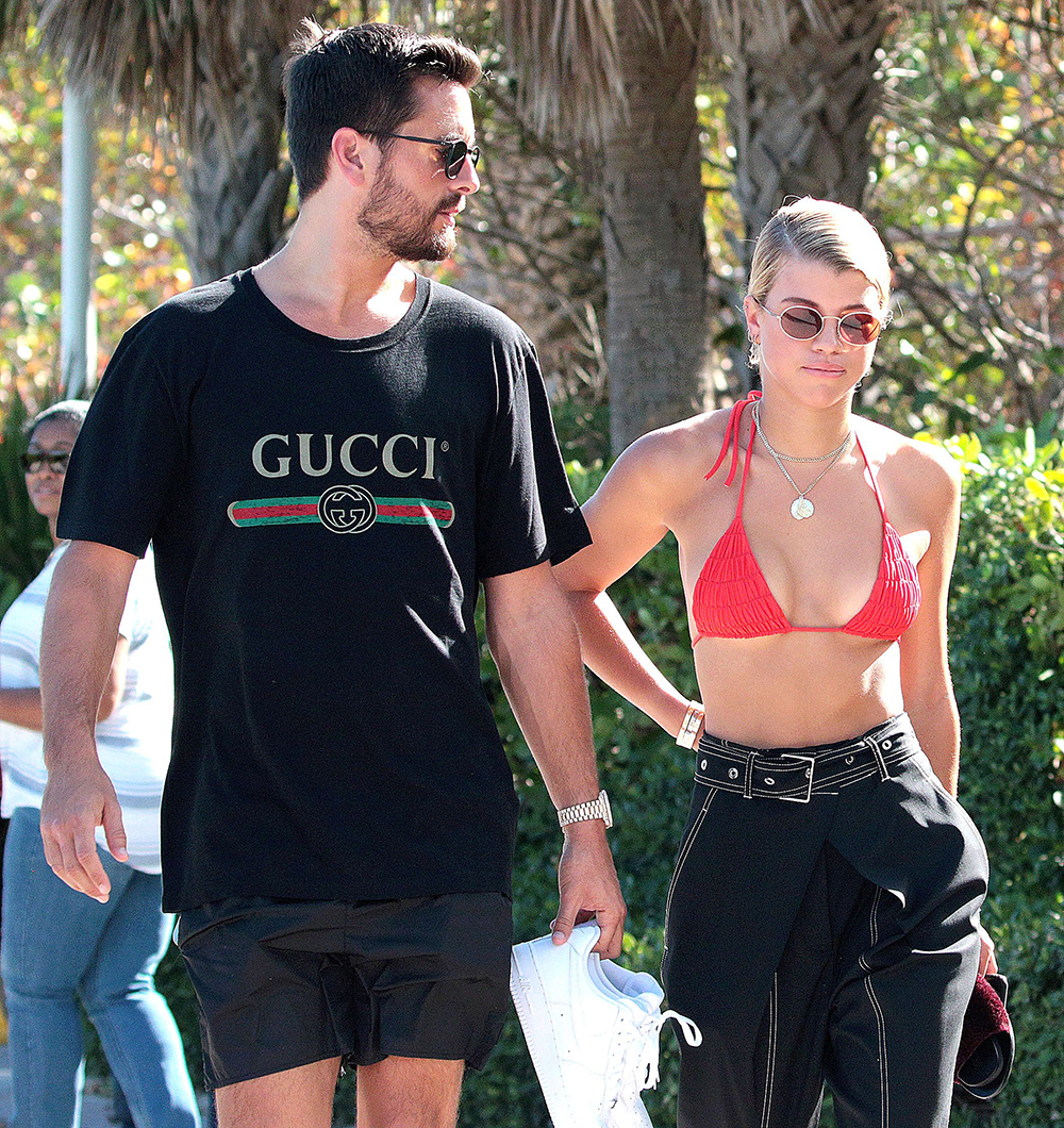 Scott Disick and Sofia Richie out and about, Miami Beach, USA - 23 Sep 2017