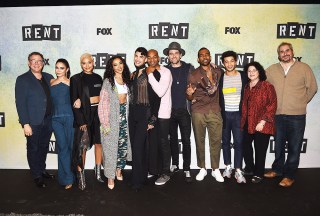 Michael Greif, Julie Larson, Adam Siegel, Vanessa Hudgens, Kiersey Clemons, Tinashe, Valentina, Brandon Victor Dixon, Brennin Hunt, Mario, Jordan Fisher
FOX'S 'Rent' Sing-Along YouTube event, Los Angeles, USA - 15 Jan 2019