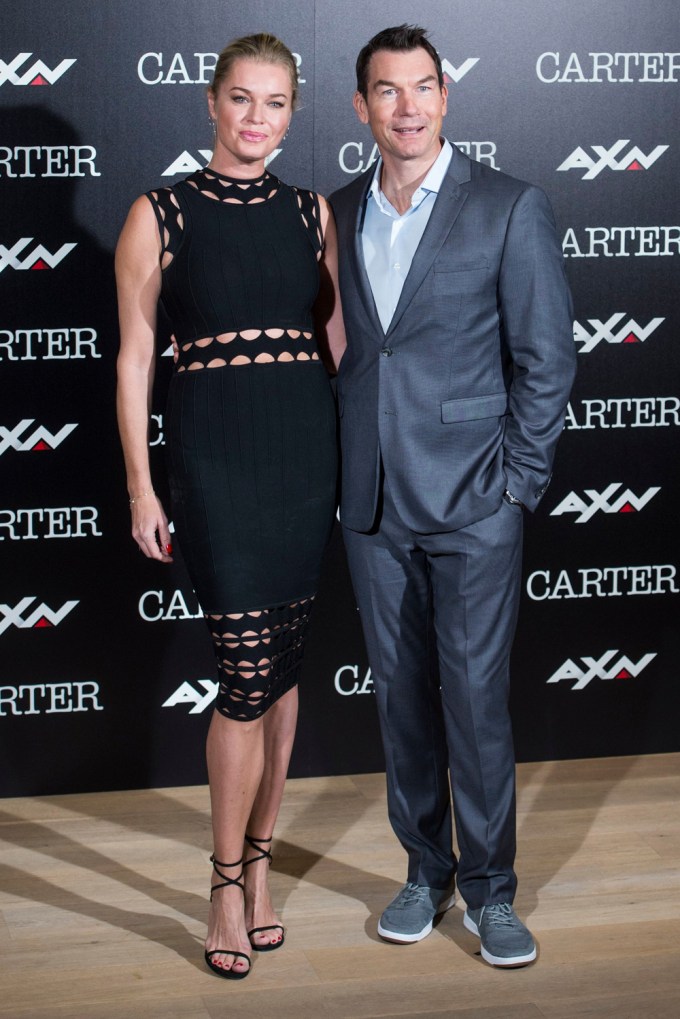 Rebecca Romijn & Jerry O’Connell In Madrid