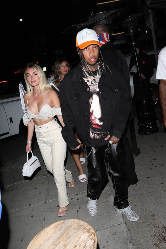 Tyga & Camaryn Swanson On A Date Night