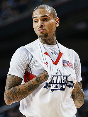 Chris Brown home address social media