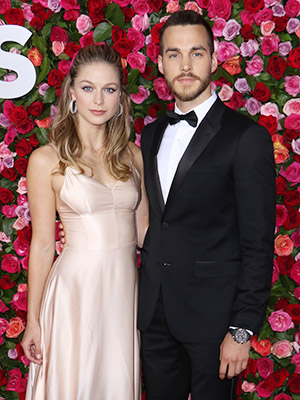 Melissa Benoist, Chris Wood72nd Annual Tony Awards, Arrivals, New York, USA - 10 Jun 2018