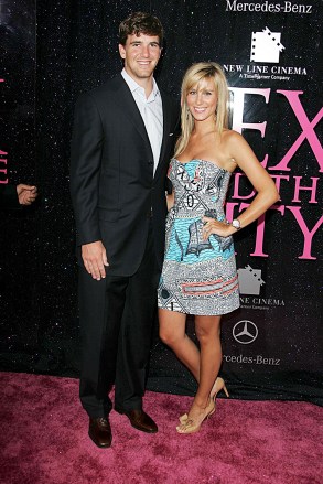 Eli Manning and wife Abby McGrew
'Sex and the City' Film Premiere, New York, America - 27 May 2008
Eli Manning and wife Abby McGrew
New York Premiere of 'Sex and the City' at Radio City Music Hall on May 27, 2008 .

New York City

Photo ® Matt Baron/BEImages