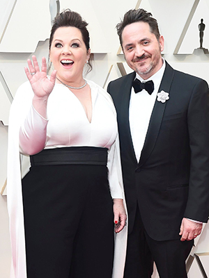 Melissa McCarthy, Ben Falcone. Melissa McCarthy, left, and Ben Falcone arrive at the Oscars, at the Dolby Theatre in Los Angeles91st Academy Awards - Arrivals, Los Angeles, USA - 24 Feb 2019