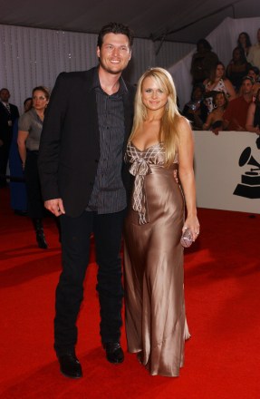 Blake Shelton and Miranda Lambert
50th Annual Grammy Awards arrivals, the Staples Center, Los Angeles, America - 10 Feb 2008