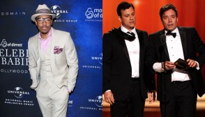 Nick Cannon, Jimmy Fallon and Jimmy Kimmel