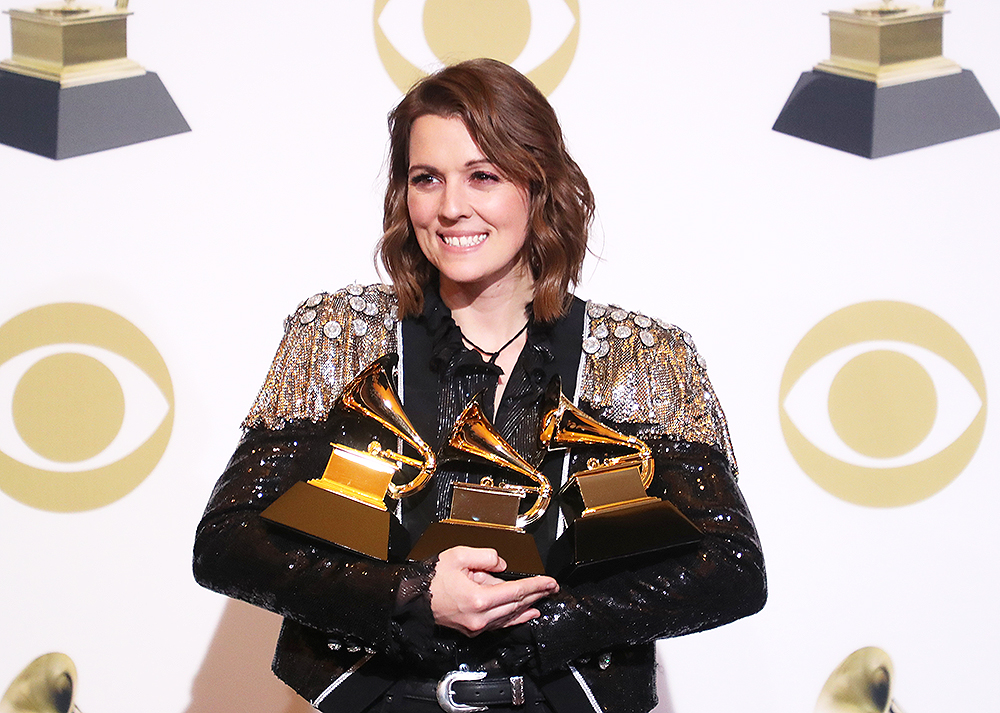 Brandi Carlile - Best Americana Album - 'By The Way, I Forgive You' - Best American Roots Song - 'The Joke' - Best American Roots Performance - 'The Joke'
61st Annual Grammy Awards, Press Room, Los Angeles, USA - 10 Feb 2019