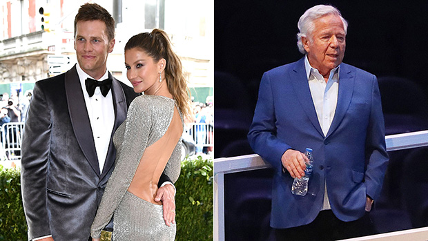 Tom Brady And Gisele Bundchen, Robert Kraft