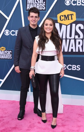 Gabby Barrett and Cade Foehner
2022 CMT Music Awards, Arrivals, Nashville, Tennessee, USA - 11 Apr 2022