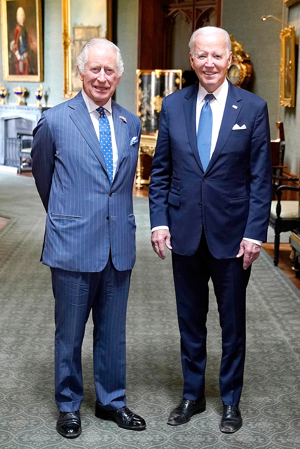 King Charles III meets with US President Joe Biden, Windsor Castle, UK - 10 Jul 2023