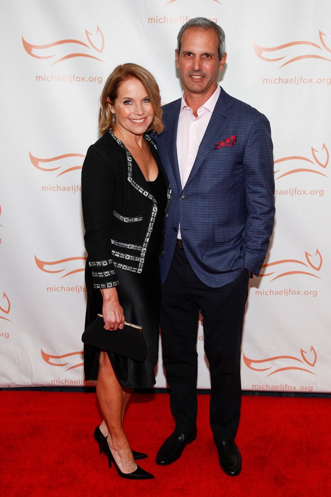 Katie Couric & John Molner in 2018