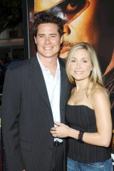 ANDREW FIRESTONE AND JEN SCHEFFT
'SWAT' FILM PREMIERE, LOS ANGELES, AMERICA - 30 JUL 2003