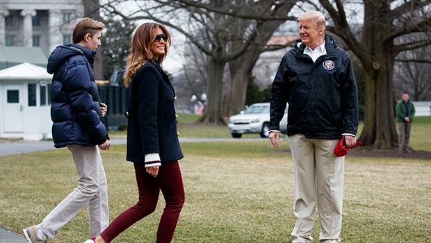 Barron Trump Melania Trump Donald Trump